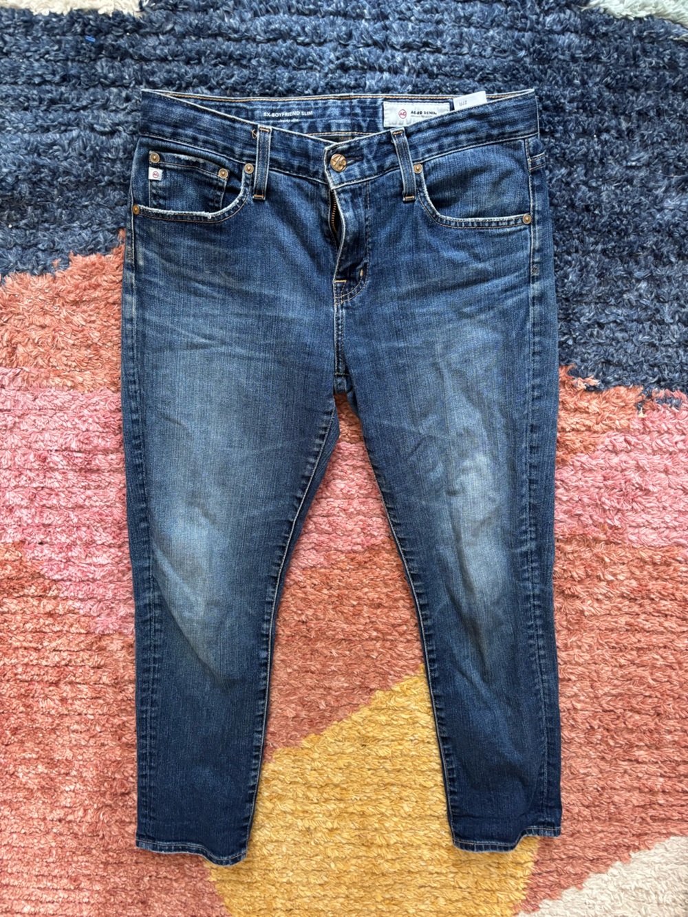 AG Adriano Goldschmied Ex-Boyfriend Slim Jeans S 27R